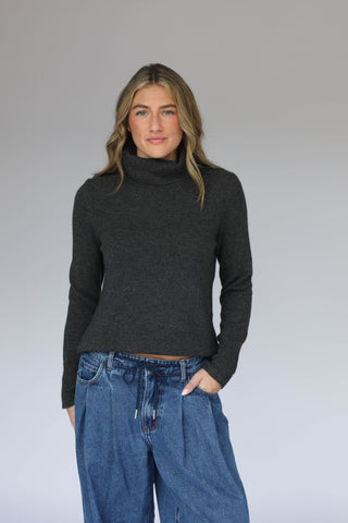 BATES SOLID TURTLENECK
