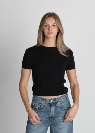 SAGE SHORTSLEEVE RIB TEE