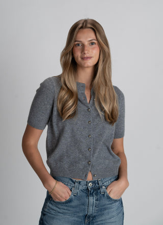 ASHTON SHORTSLEEVE CARDI