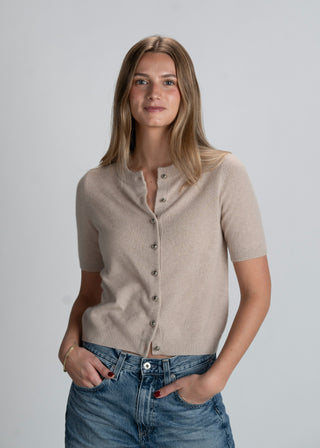 ASHTON SHORTSLEEVE CARDI