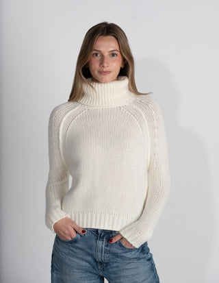 ARCHIE STITCHY TURTLENECK PULLOVER