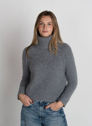 ARCHIE STITCHY TURTLENECK PULLOVER