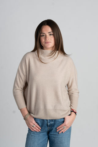 ROWAN 3/4 SLEEVE MOCK
