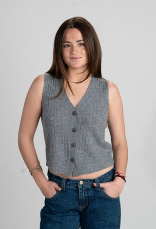 TOBY RIBBED VEST