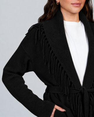FIFI CASHMERE FRINGE CARDI