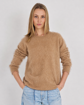 NOVA BRUSHED CASHMERE CREW