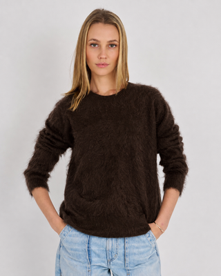 NOVA BRUSHED CASHMERE CREW