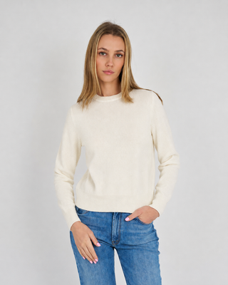 CREW CASHMERE SOLID RUGBY