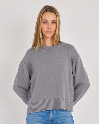 BRIAR COTTON CREW PULLOVER