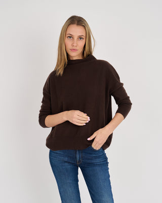 ROWAN 3/4 SLEEVE MOCK
