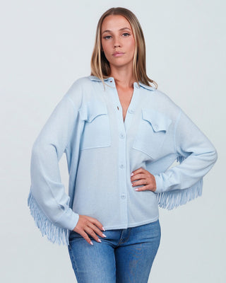 STELLA  - FRINGE B/F SHIRT