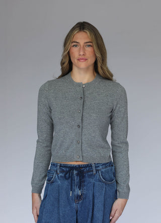 NAVY BOYFRIEND CLASSIC CARDIGAN