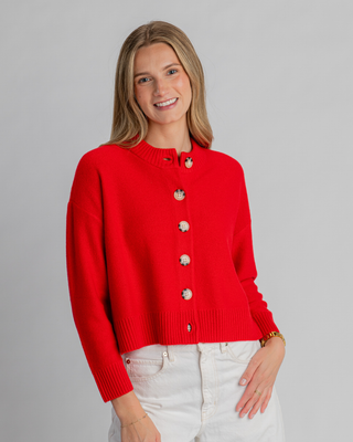 NINA CREWNECK CARDIGAN