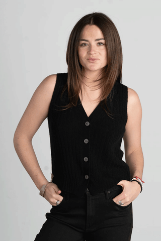 TOBY RIBBED VEST