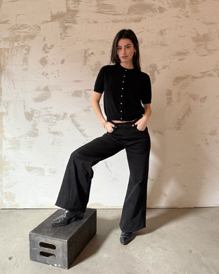 ASHTON S/S BF CREW CARDY