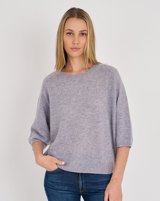 MILLIE CASHMERE SHORT SLEEVE TEE