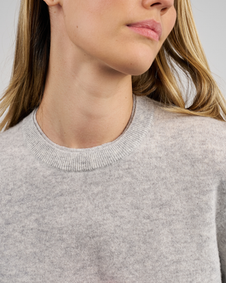 CREW CASHMERE SOLID RUGBY