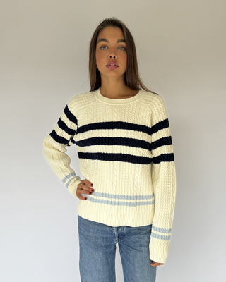 CARSON CREW NECK SWEATER