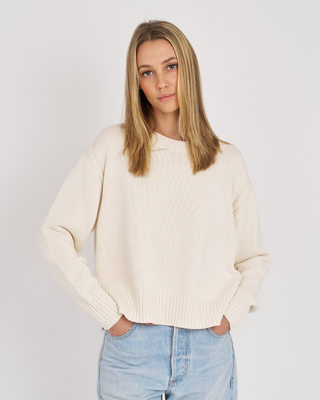 BRIAR COTTON CREW PULLOVER