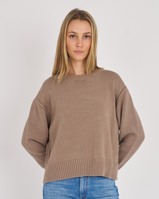BRIAR COTTON CREW PULLOVER