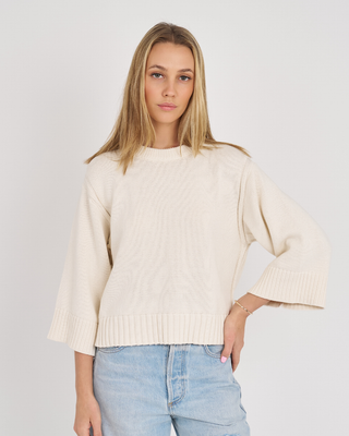 SCOTTIE COTTON WIDE SLEEVE TEE