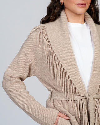 FIFI CASHMERE FRINGE CARDI