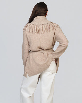 FIFI CASHMERE FRINGE CARDI
