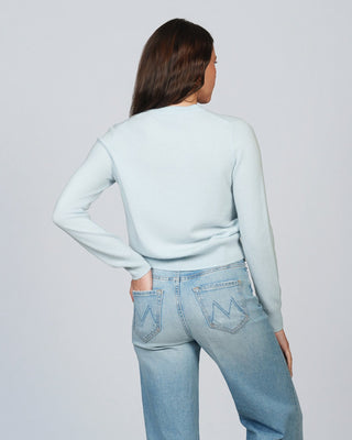 CREW CASHMERE SOLID RUGBY CREW