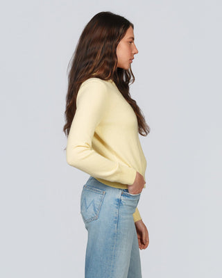CREW CASHMERE SOLID RUGBY CREW