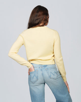 CREW CASHMERE SOLID RUGBY CREW