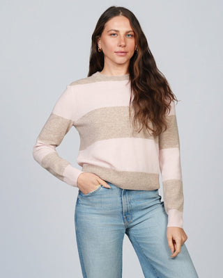CREW CASHMERE - RUGBY STRIPE
