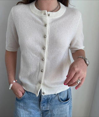 ASHTON SHORTSLEEVE CARDI